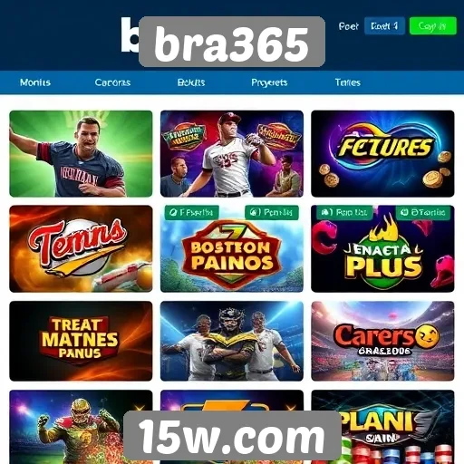 Bra365 oferece uma ampla variedade de jogos de apostas